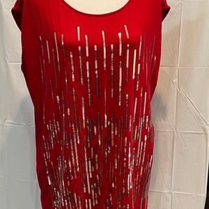 Long Tall Sally Sequined shell